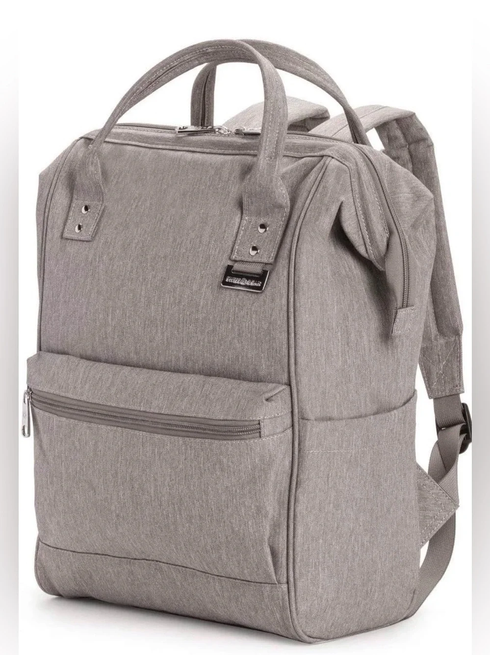 SwissGear 3576 Artz Laptop Backpack in light grey